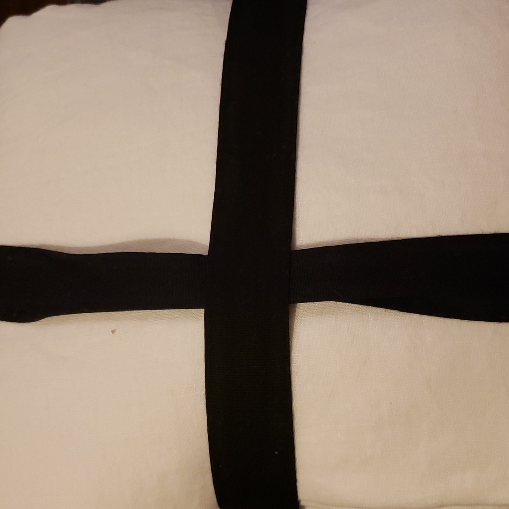 ❤️BUY 2 GET 1 FREE West Elm European Flax Linen Sheet Set, White,vQueen, $279 - Picture 5 of 16